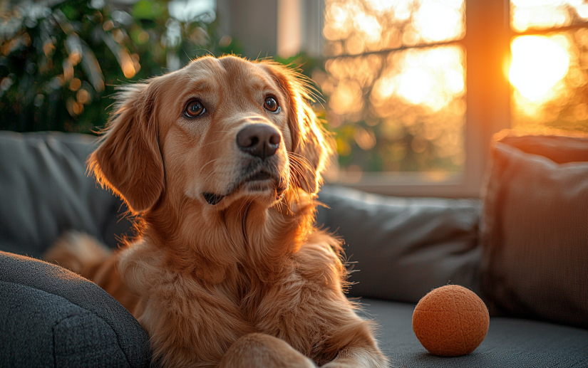 Anxious dog