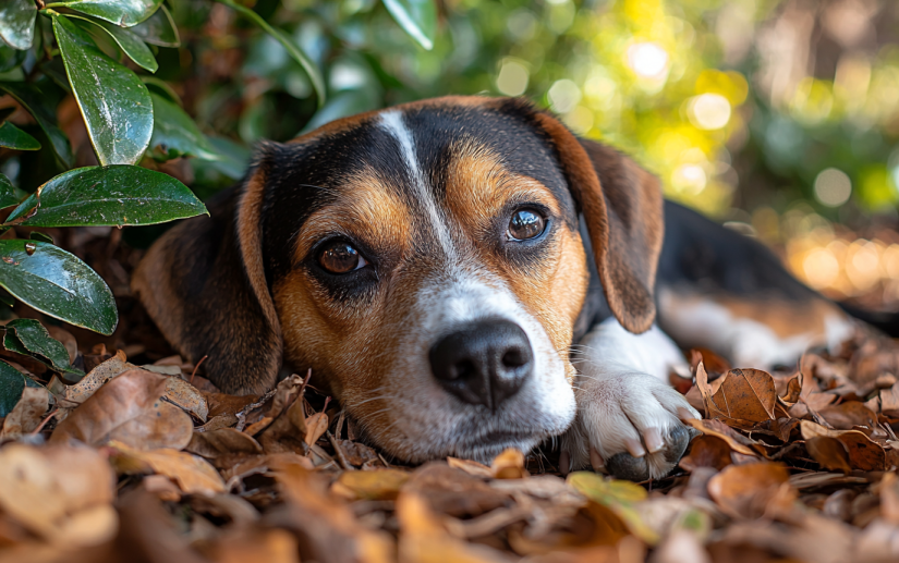 A dog with arthritis 