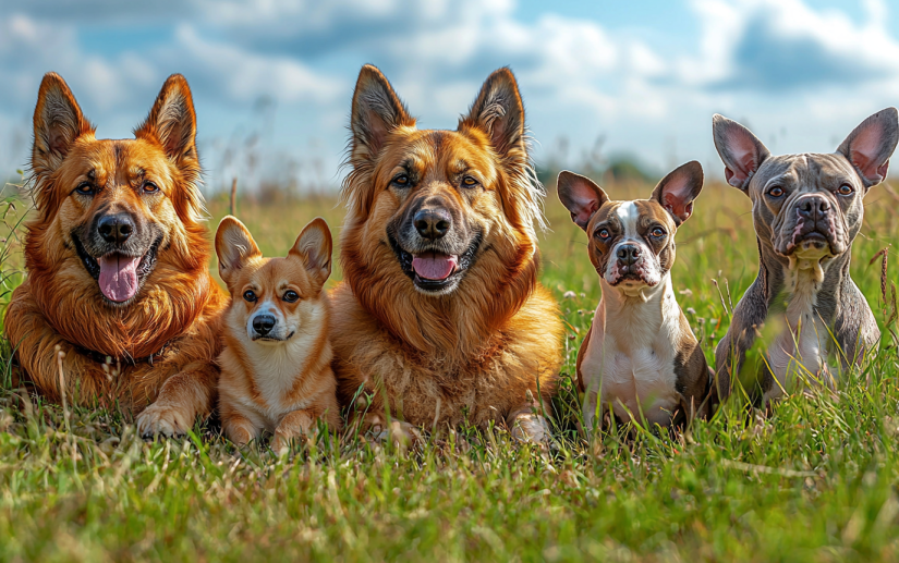 DIFFERENT DOG BREEDS CHARACTERISTICS