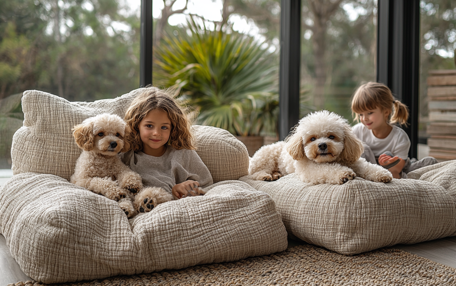 beautiful hypoallergenic family dogs