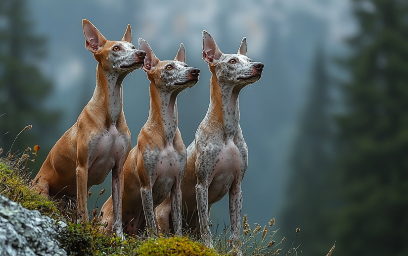 beautiful unique dog breed