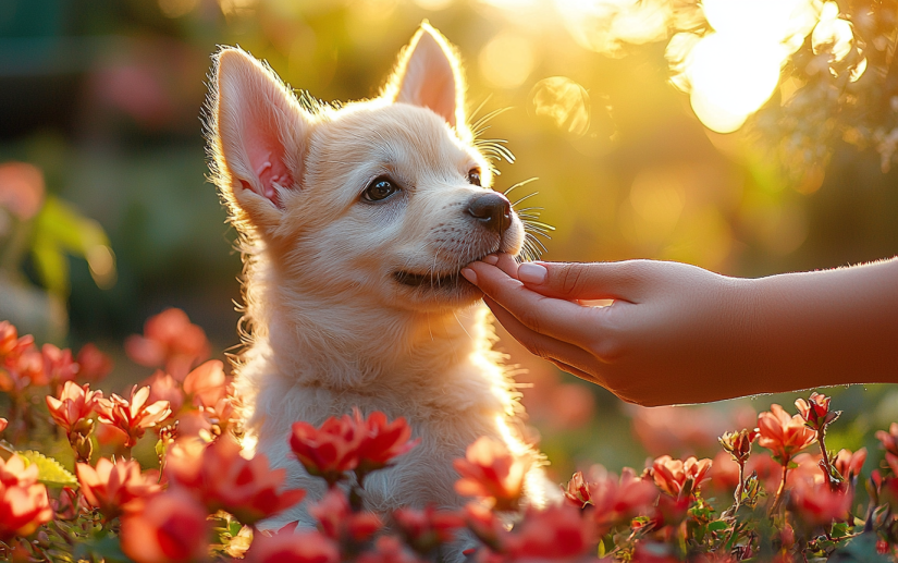 puppy nipping