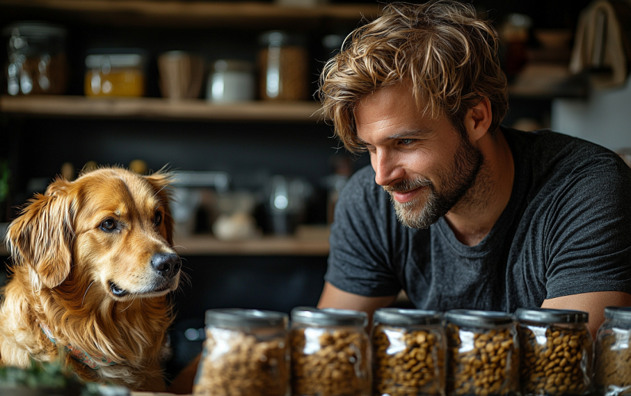 Dog food storage