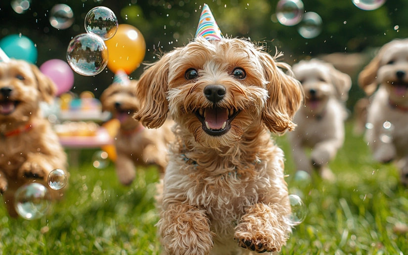 throwing the best Puppy party