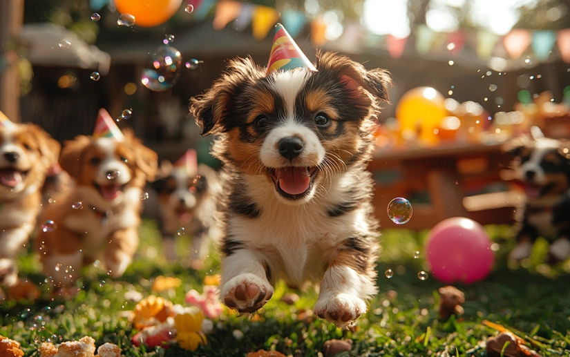 Puppy party